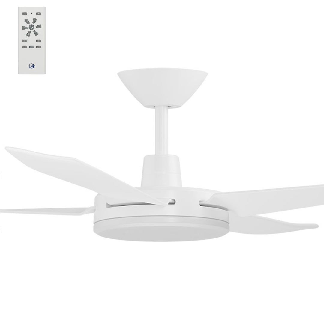 White Calibo Enviro 52" (1320mm) DC Ceiling Fan and Remote
