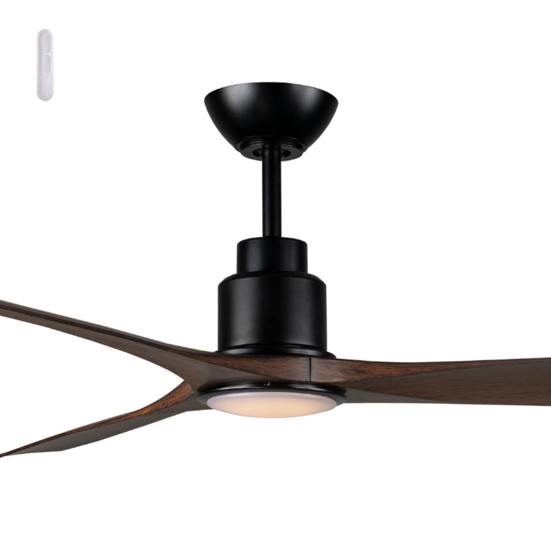Cypress Mercator Iceman 60" (1520mm) DC Indoor/Outdoor Ceiling Fan with 20W CCT LED Light and Remote